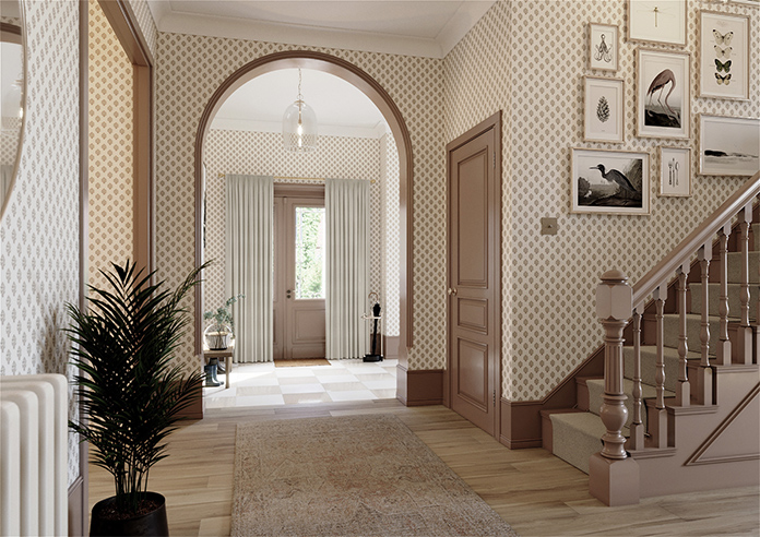 San Remo (Blackout), Buff - Made to Measure Curtains - Image 7